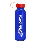 Garyline® Flat-Sided Tritan® Bottle with Tethered Lid - 24 oz. - TXB241T_smoke_bottle_green_lid_full.png Garyline® Flat-Sided Tritan® Bottle with Tethered Lid - 24 oz. - TXB241T_smoke_bottle_green_lid_full.png