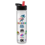 Garyline® Chiller Insulated Bottle with Flip-Straw Lid and Full-Color Insert - 16 oz. - ITB16HCI_clear_bottle_blackwithred_lid_full.png Garyline® Chiller Insulated Bottle with Flip-Straw Lid and Full-Color Insert - 16 oz. - ITB16HCI_clear_bottle_blackwithred_lid_full.png