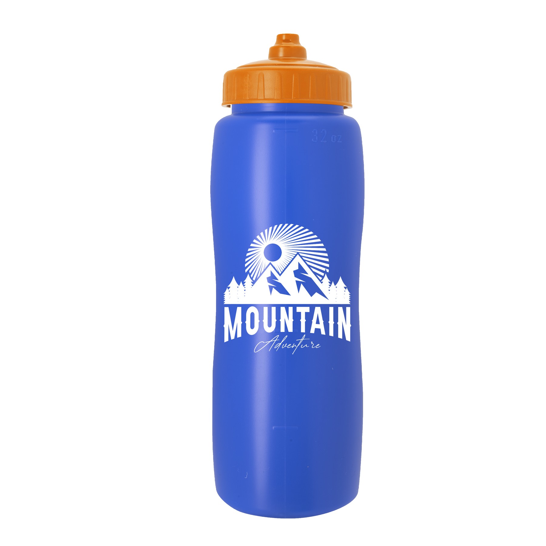 Garyline® Curve Sport Bottle with Mighty-Shot Valve Lid - 32 oz. 2