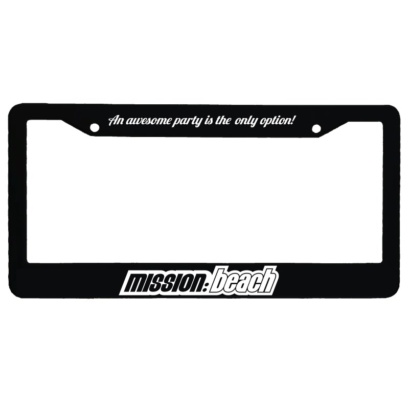 Garyline® 3-D Two-Corner License Plate Frame 2 Garyline® 3-D Two-Corner License Plate Frame 2