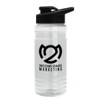 Garyline® Groove Tritan® Bottle with Drink-Thru Lid - 20 oz. 2 Garyline® Groove Tritan® Bottle with Drink-Thru Lid - 20 oz. 2