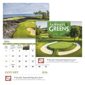 Good Value™ Fairways & Greens - Spiral Calendar 2 Good Value™ Fairways & Greens - Spiral Calendar 2