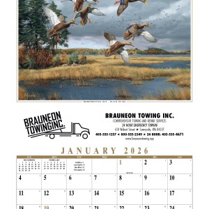 HotLine® Products Maass Wildfowl® Executive Calendar 2 HotLine® Products Maass Wildfowl® Executive Calendar 2