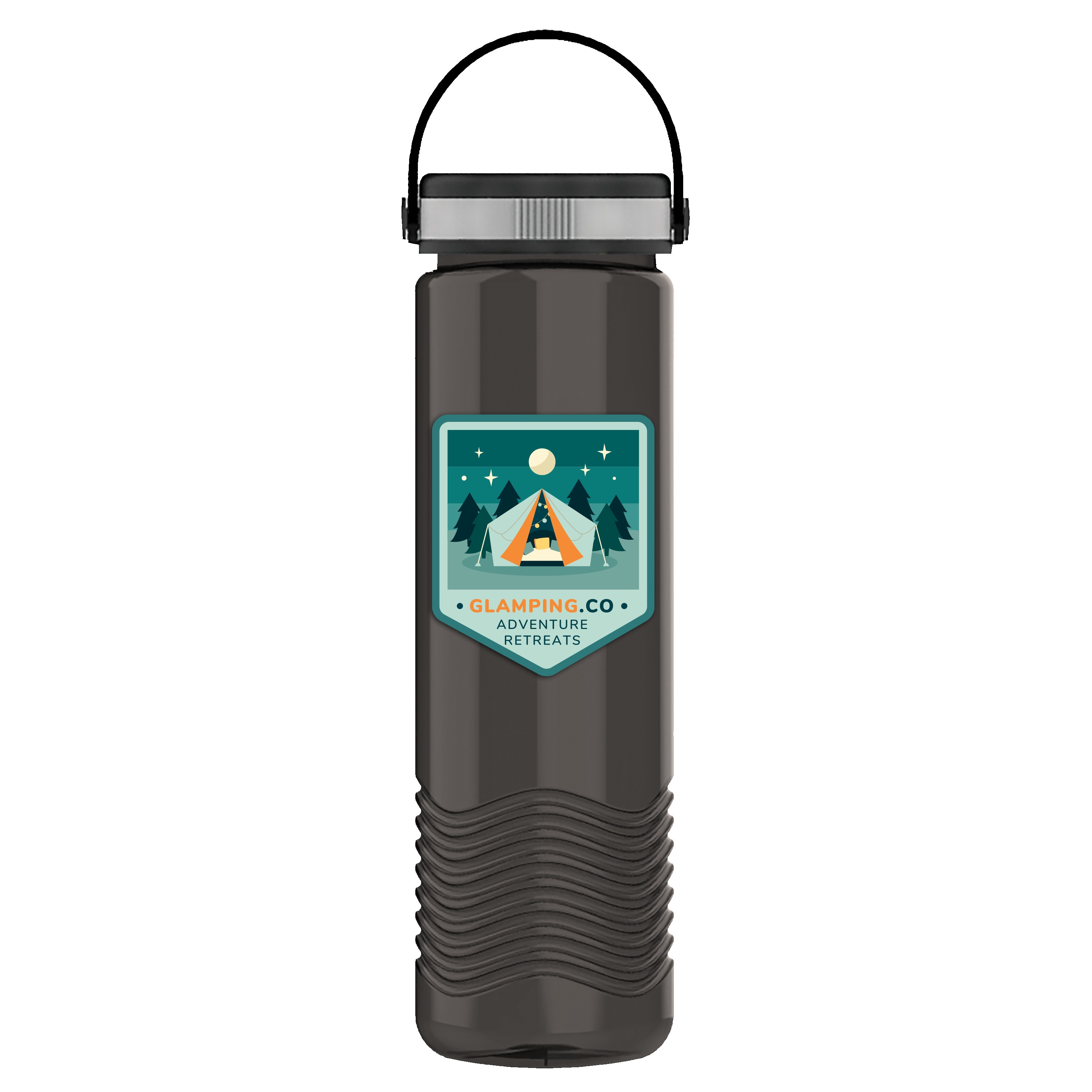Garyline® Wave Tritan® Bottle with Grip Lid - 24 oz. 2