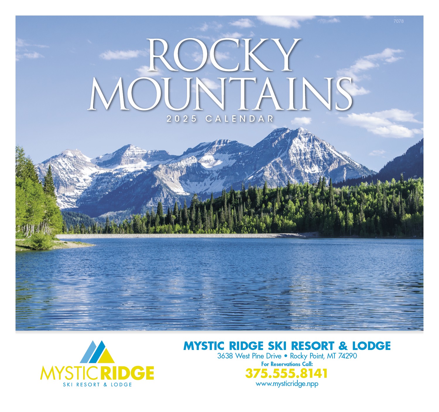 Good Value™ Rocky Mountains - Stapled Calendar 2