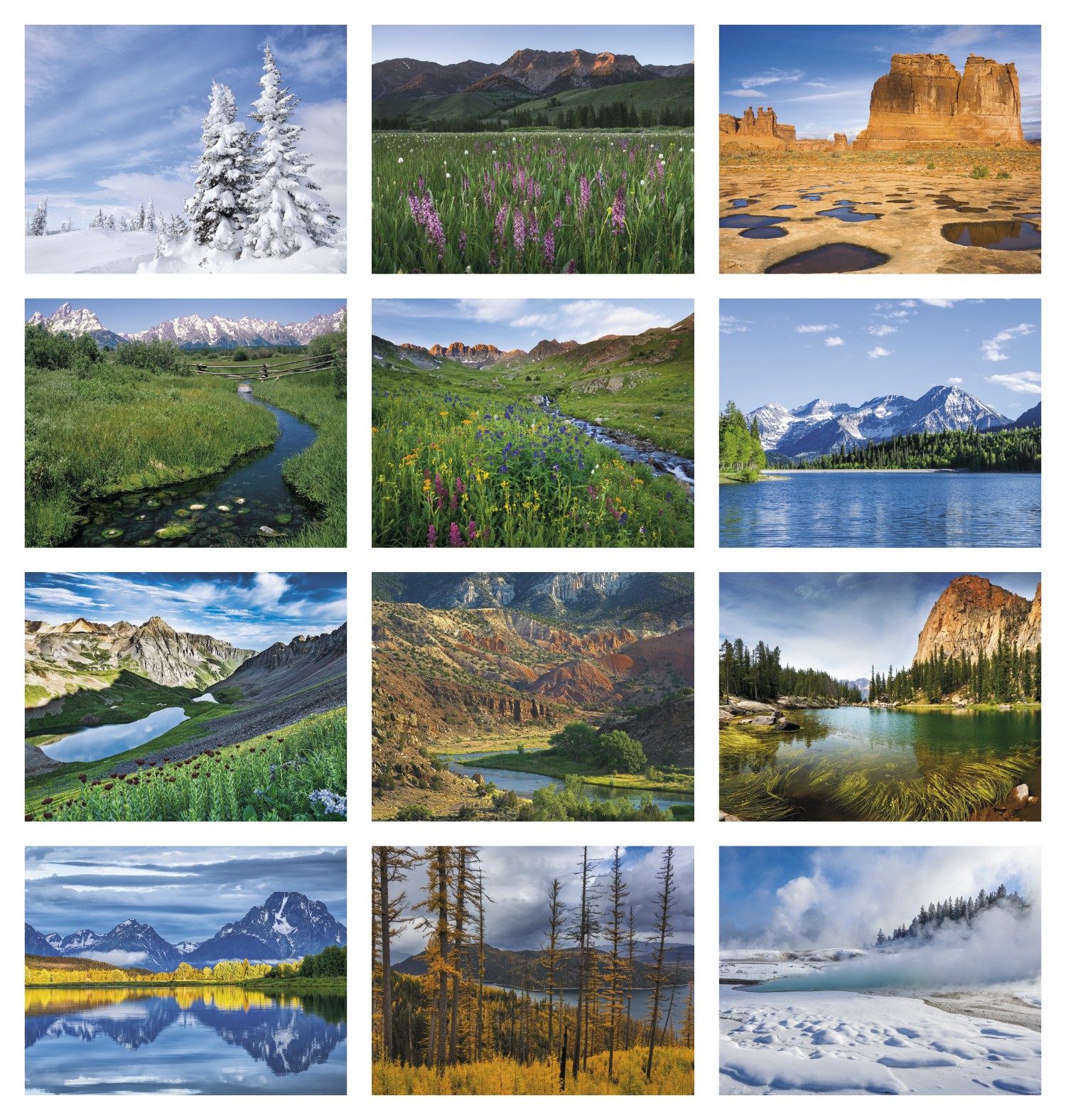 Good Value™ Rocky Mountains - Stapled Calendar 2