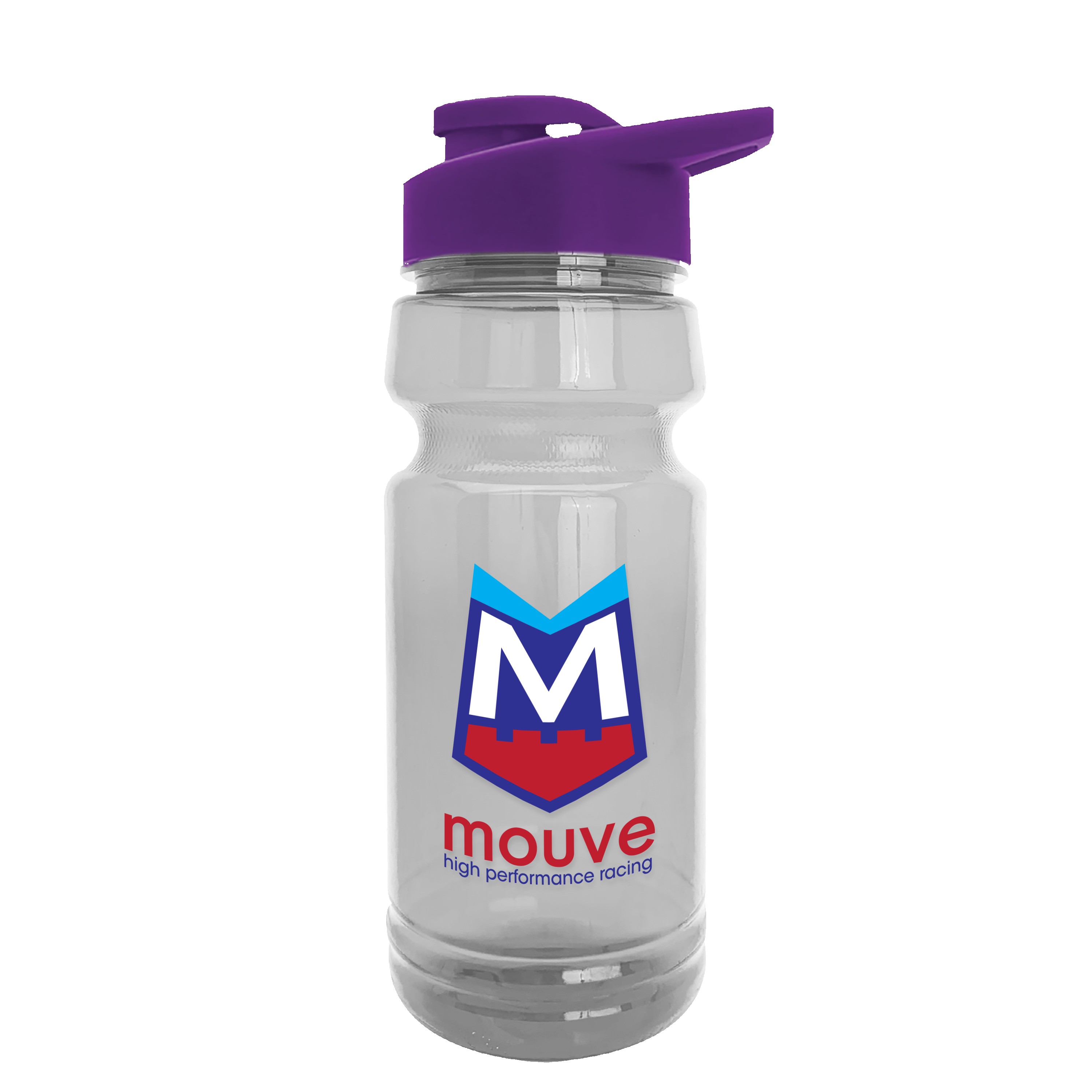 Garyline® Trainer Clear Bottle with Drink-Thru Lid - 24 oz. 2