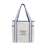 Atchison® All-Purpose Recycled Cotton Tote - AP9017_natural-royal_front_emb.jpg Atchison® All-Purpose Recycled Cotton Tote - AP9017_natural-royal_front_emb.jpg