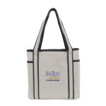 Atchison® All-Purpose Recycled Cotton Tote - AP9017_natural-charcoal_front_emb.jpg Atchison® All-Purpose Recycled Cotton Tote - AP9017_natural-charcoal_front_emb.jpg