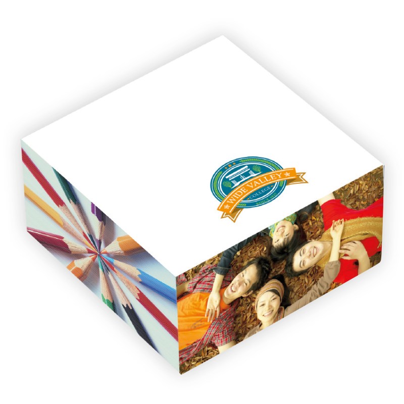 Souvenir® Sticky Note™ 3" x 3" x 1-1/2" Cube 2 Souvenir® Sticky Note™ 3" x 3" x 1-1/2" Cube 2