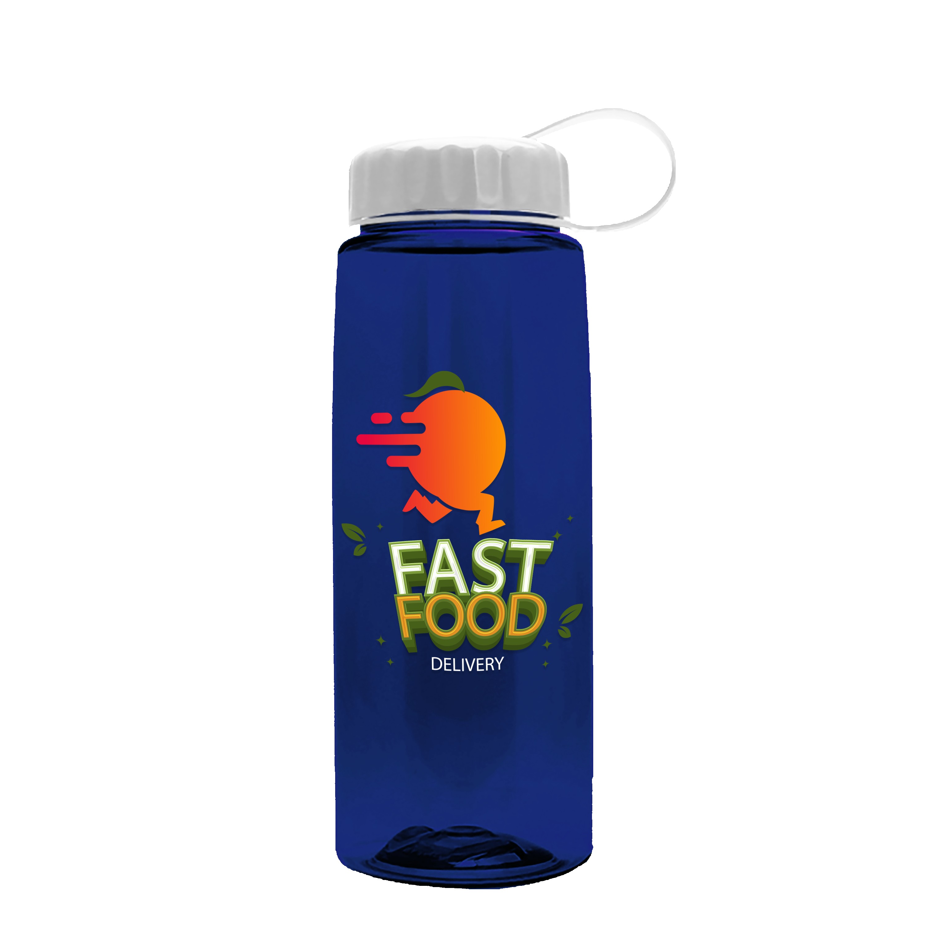 Garyline® Flair Tritan® Bottle with Tethered Lid - 26 oz. 2
