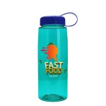 Garyline® Flair Tritan® Bottle with Tethered Lid - 26 oz. - TXB63T_translucentteal_bottle_royalblue_lid_full.png Garyline® Flair Tritan® Bottle with Tethered Lid - 26 oz. - TXB63T_translucentteal_bottle_royalblue_lid_full.png