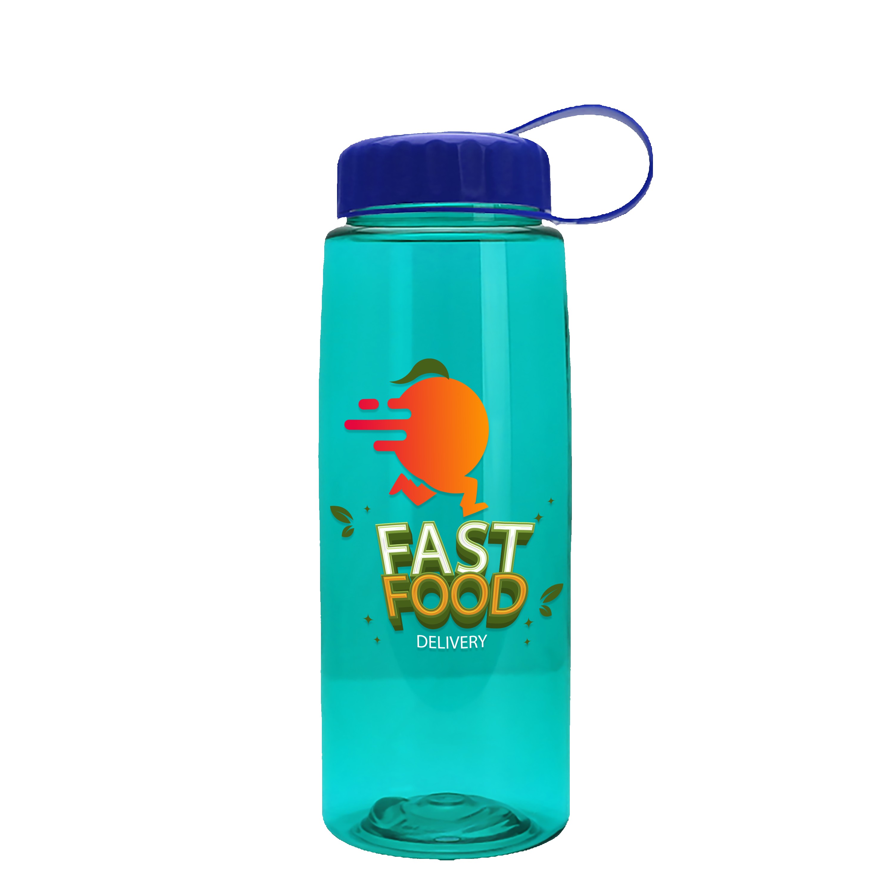 Garyline® Flair Tritan® Bottle with Tethered Lid - 26 oz. 2