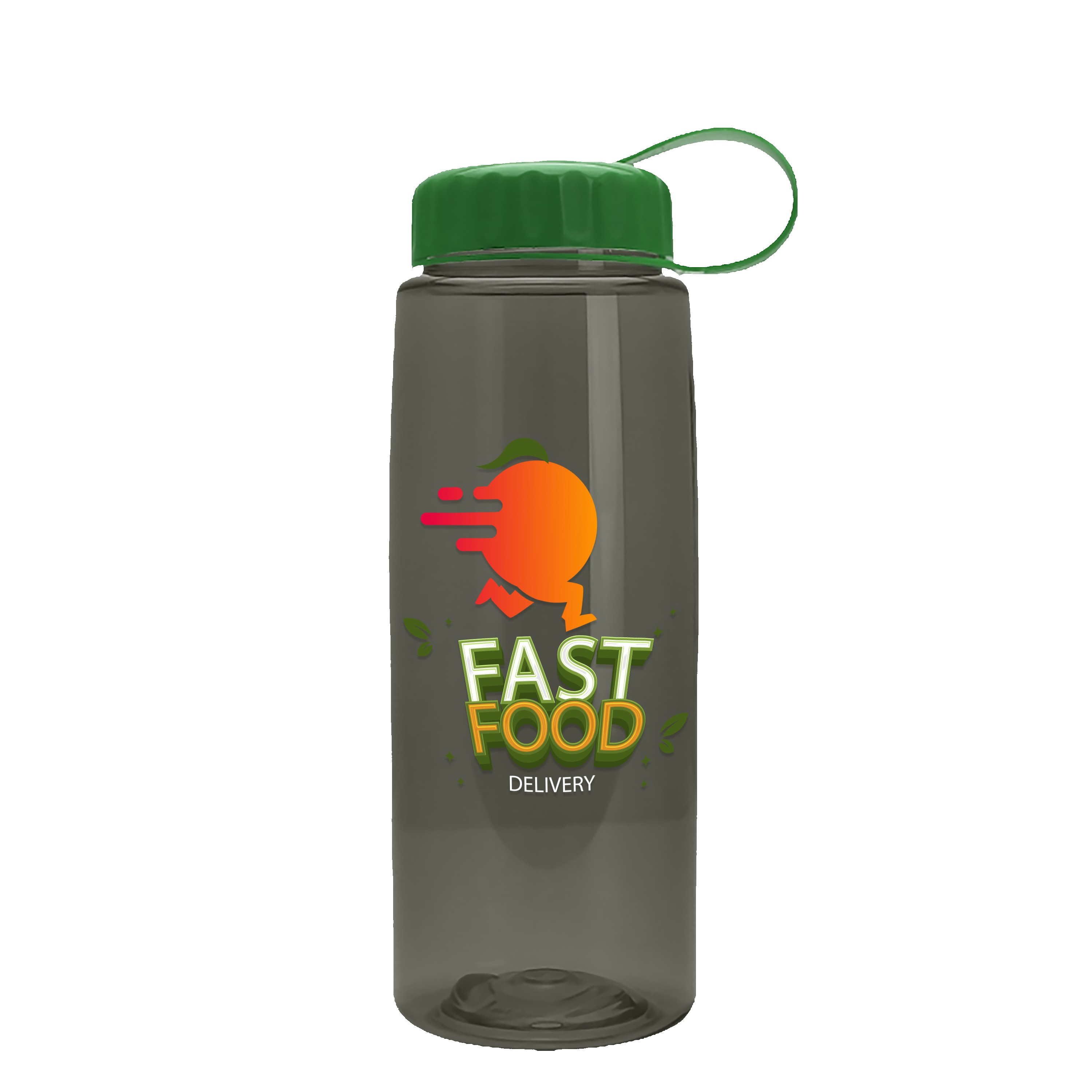 Garyline® Flair Tritan® Bottle with Tethered Lid - 26 oz. 2