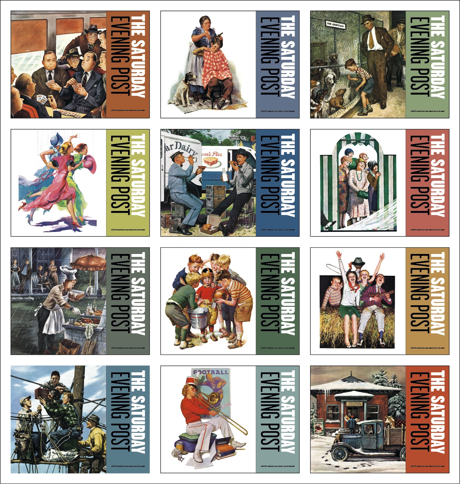 Good Value™ The Saturday Evening Post - Spiral Calendar 2