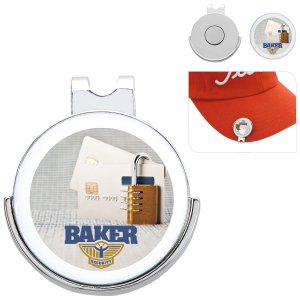 Golfers Ball Marker Hat Clip 2 Golfers Ball Marker Hat Clip 2