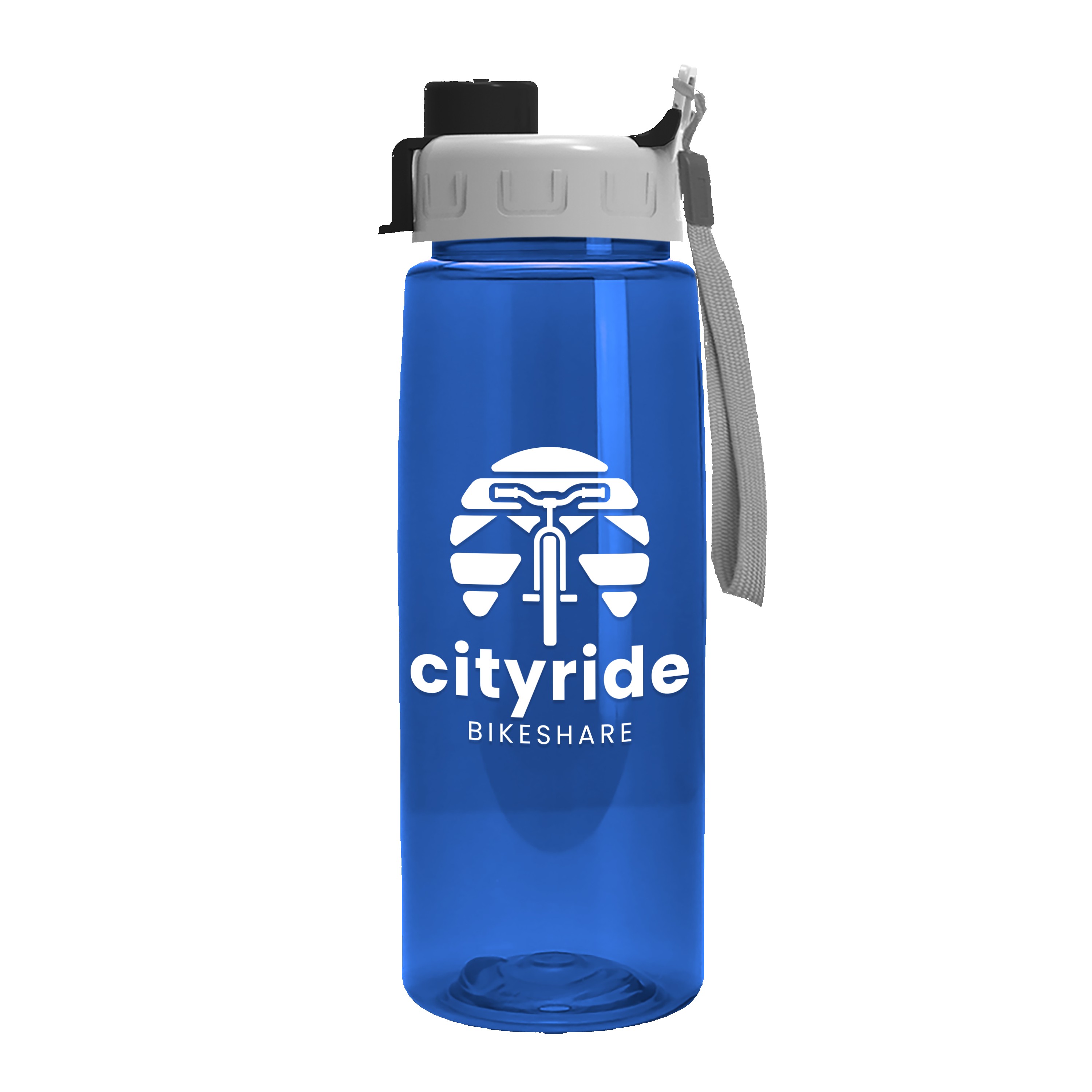 Garyline® Flair Tritan® Bottle with Quick-Snap Lid - 26 oz. 2