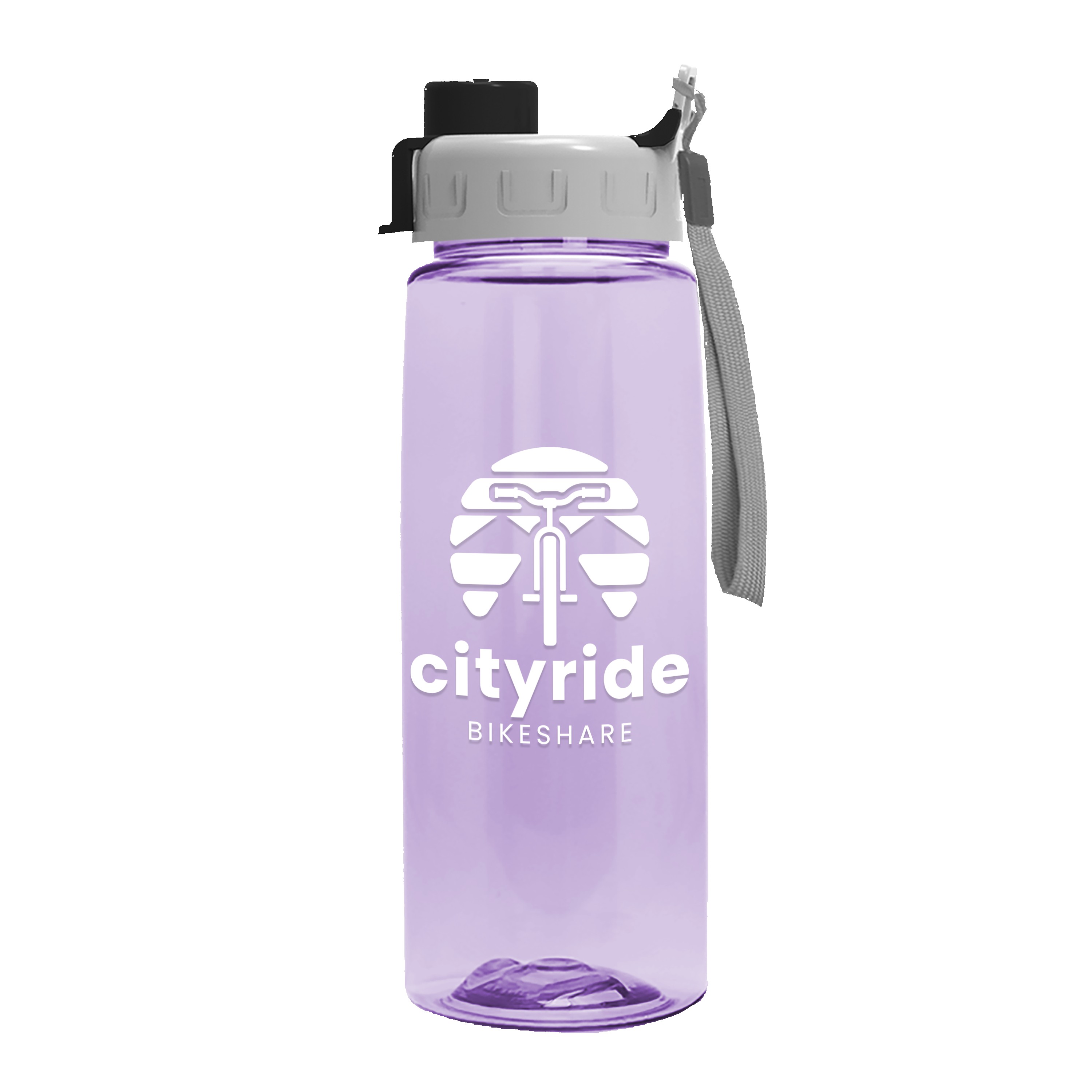 Garyline® Flair Tritan® Bottle with Quick-Snap Lid - 26 oz. 2
