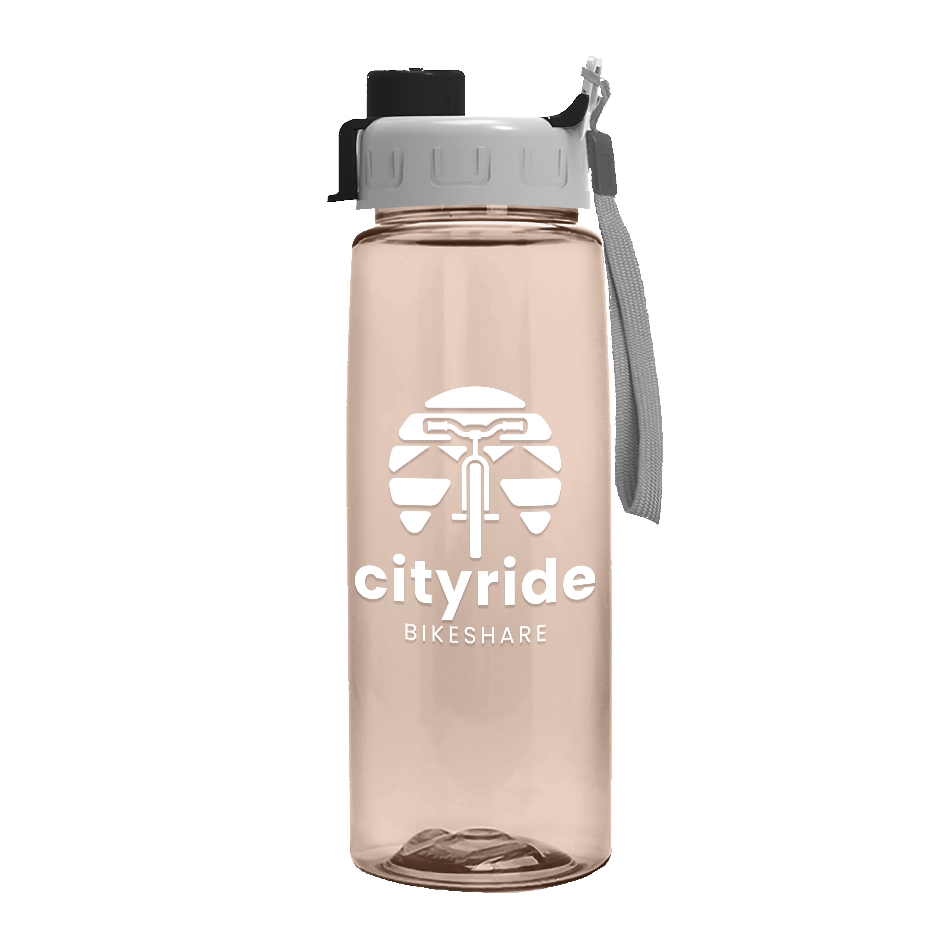 Garyline® Flair Tritan® Bottle with Quick-Snap Lid - 26 oz. 2