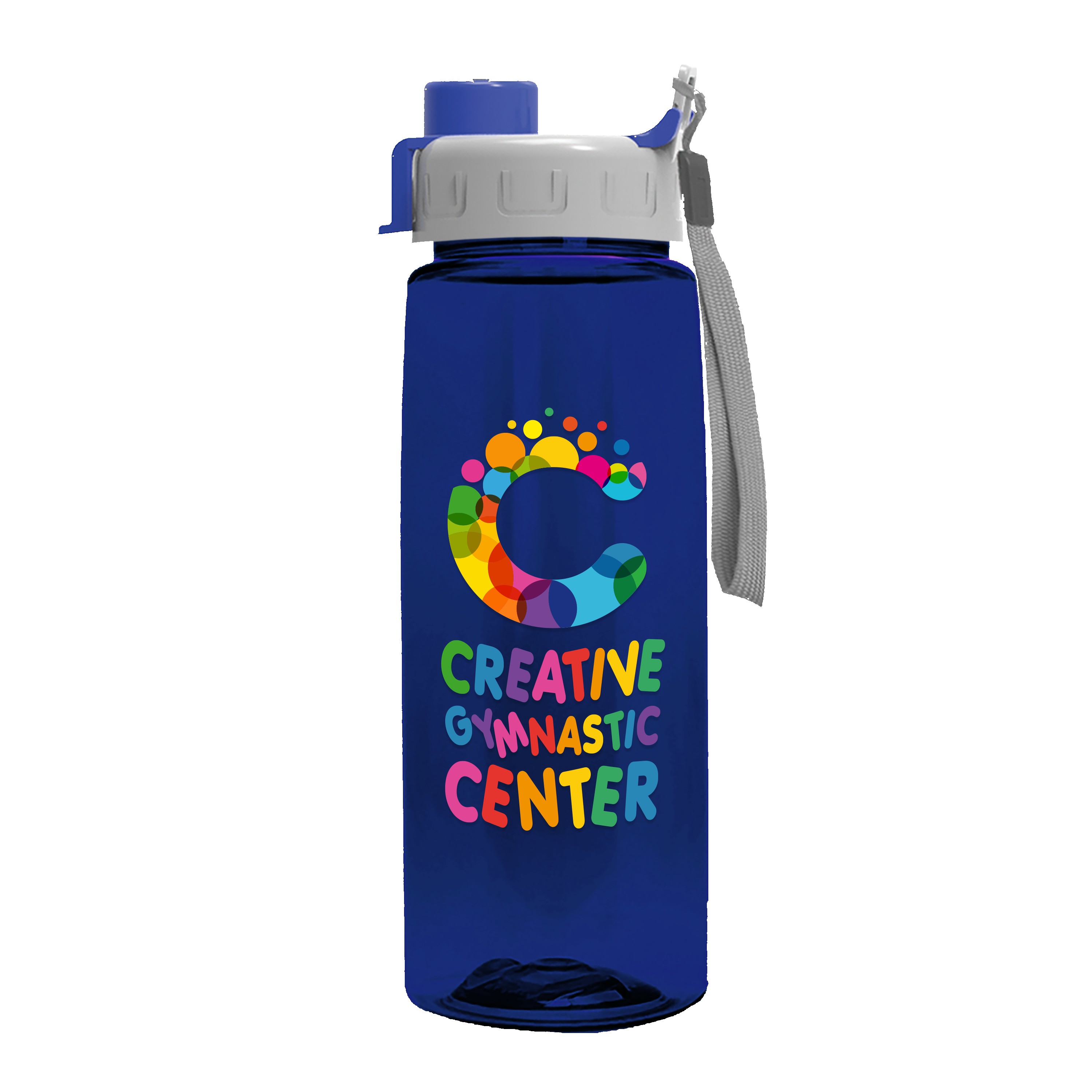 Garyline® Flair Tritan® Bottle with Quick-Snap Lid - 26 oz. 2
