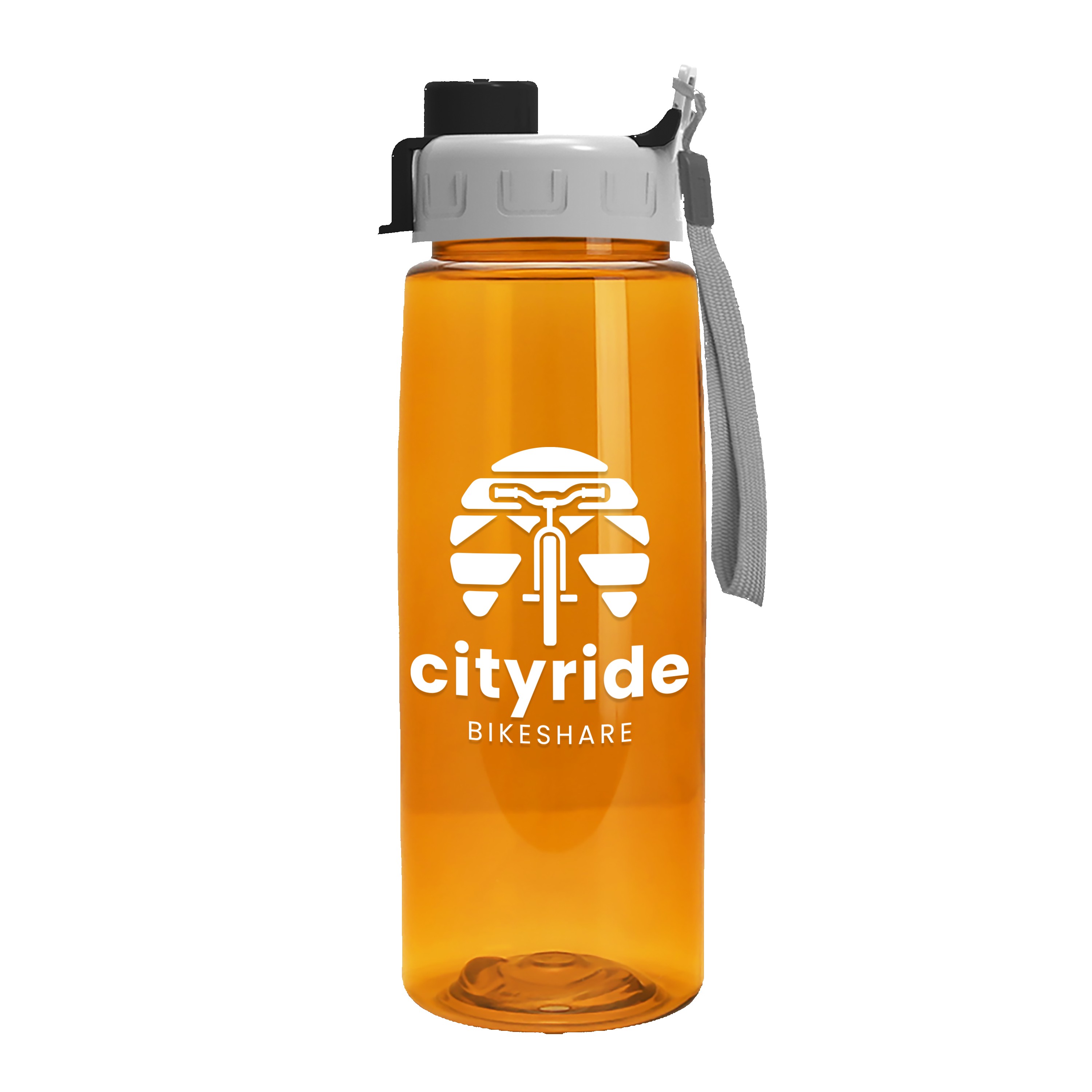 Garyline® Flair Tritan® Bottle with Quick-Snap Lid - 26 oz. 2