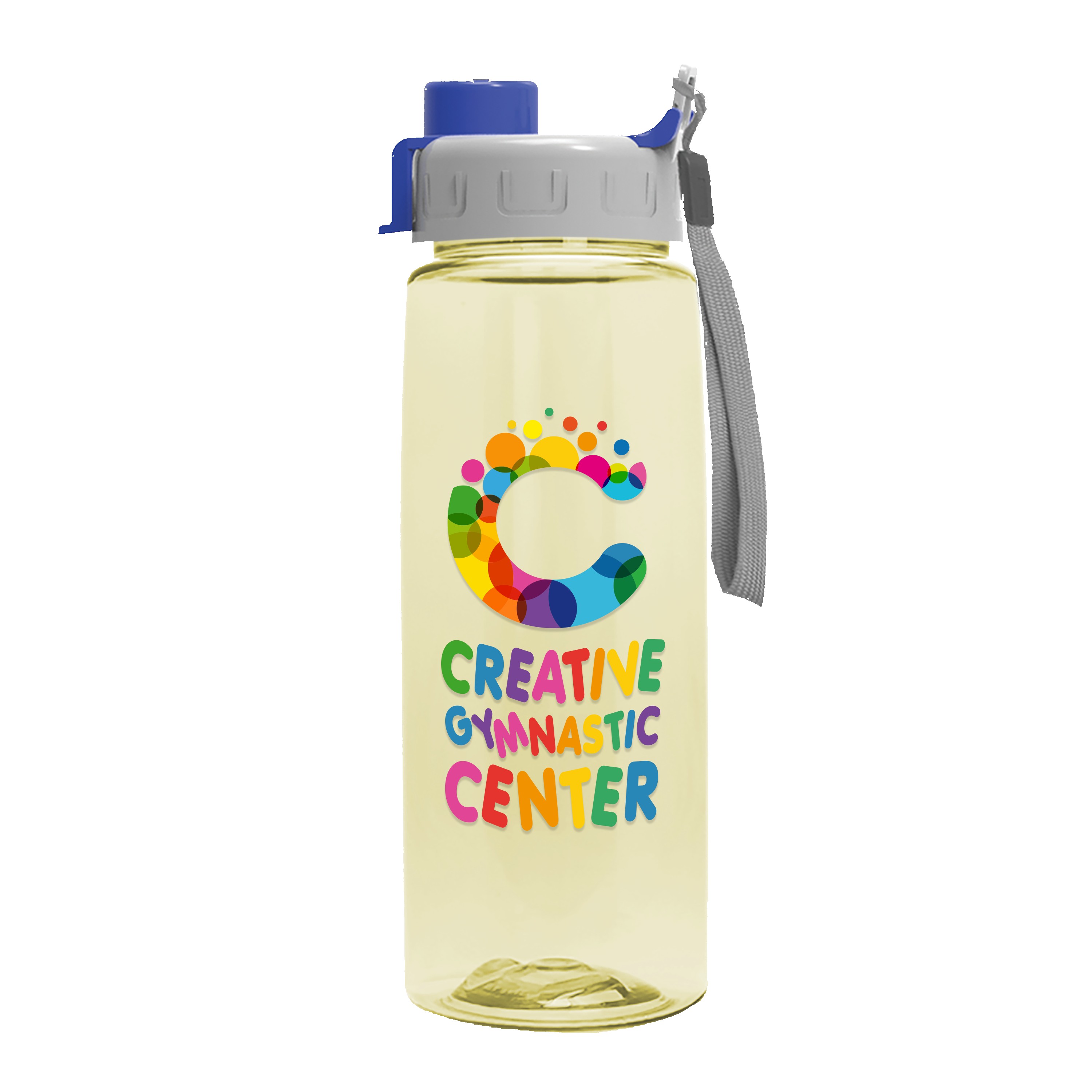 Garyline® Flair Tritan® Bottle with Quick-Snap Lid - 26 oz. 2