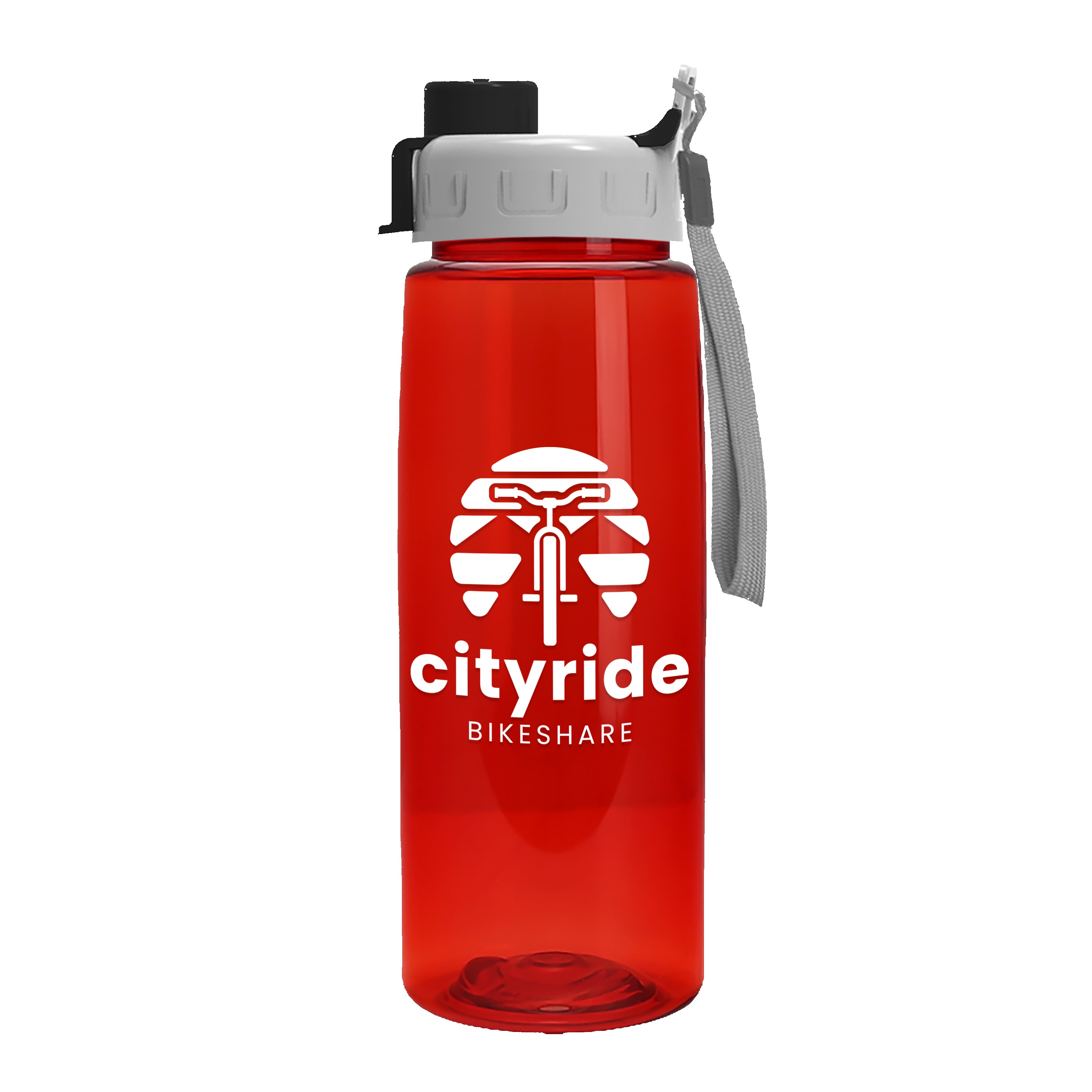 Garyline® Flair Tritan® Bottle with Quick-Snap Lid - 26 oz. 2