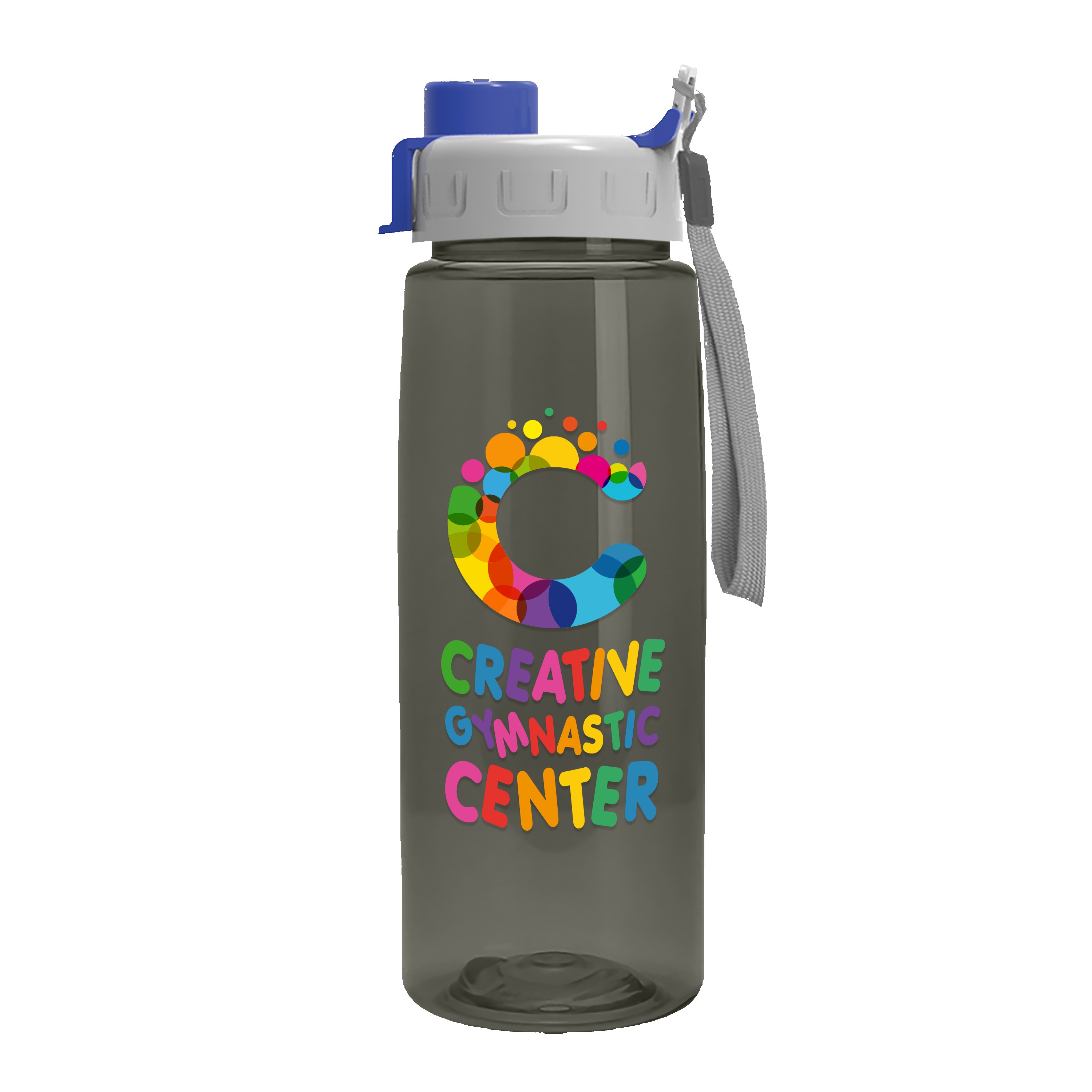 Garyline® Flair Tritan® Bottle with Quick-Snap Lid - 26 oz. 2