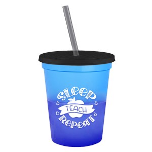 Garyline® Cups-on-the-Go Color-Changing Sport Sipper - 16 oz. 2 Garyline® Cups-on-the-Go Color-Changing Sport Sipper - 16 oz. 2