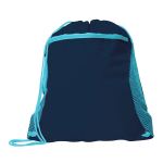 Good Value™ Duo Color Mesh Pocket Sport Pack - A411 navy blue/aqua blue Good Value™ Duo Color Mesh Pocket Sport Pack - A411 navy blue/aqua blue