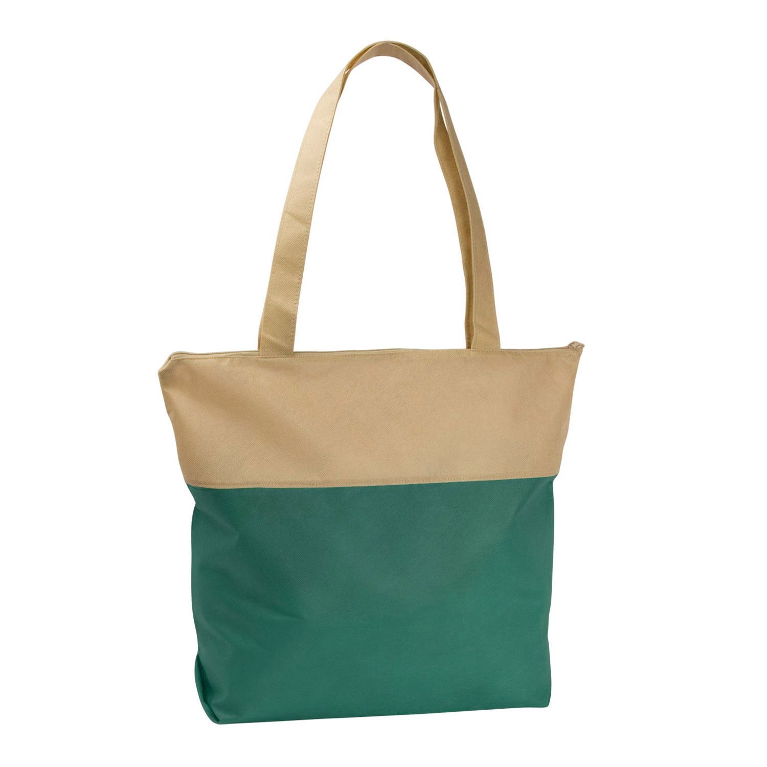Good Value™ Poly Pro Two-Tone Zippered Tote 2