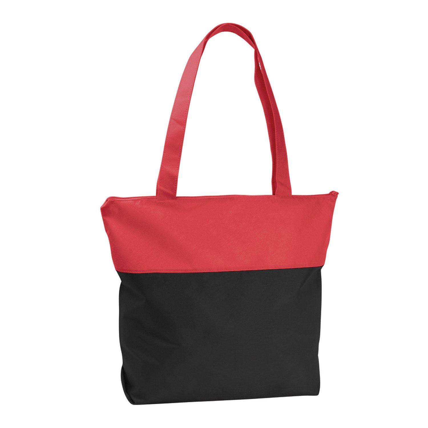 Good Value™ Poly Pro Two-Tone Zippered Tote 2
