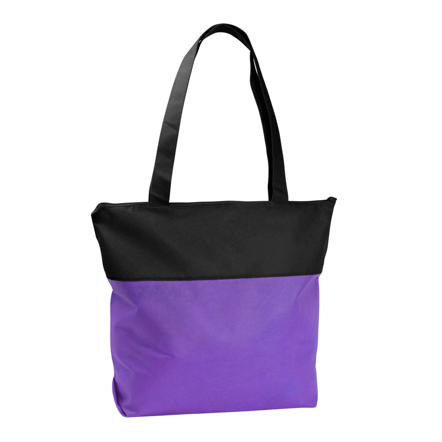 Good Value™ Poly Pro Two-Tone Zippered Tote 2