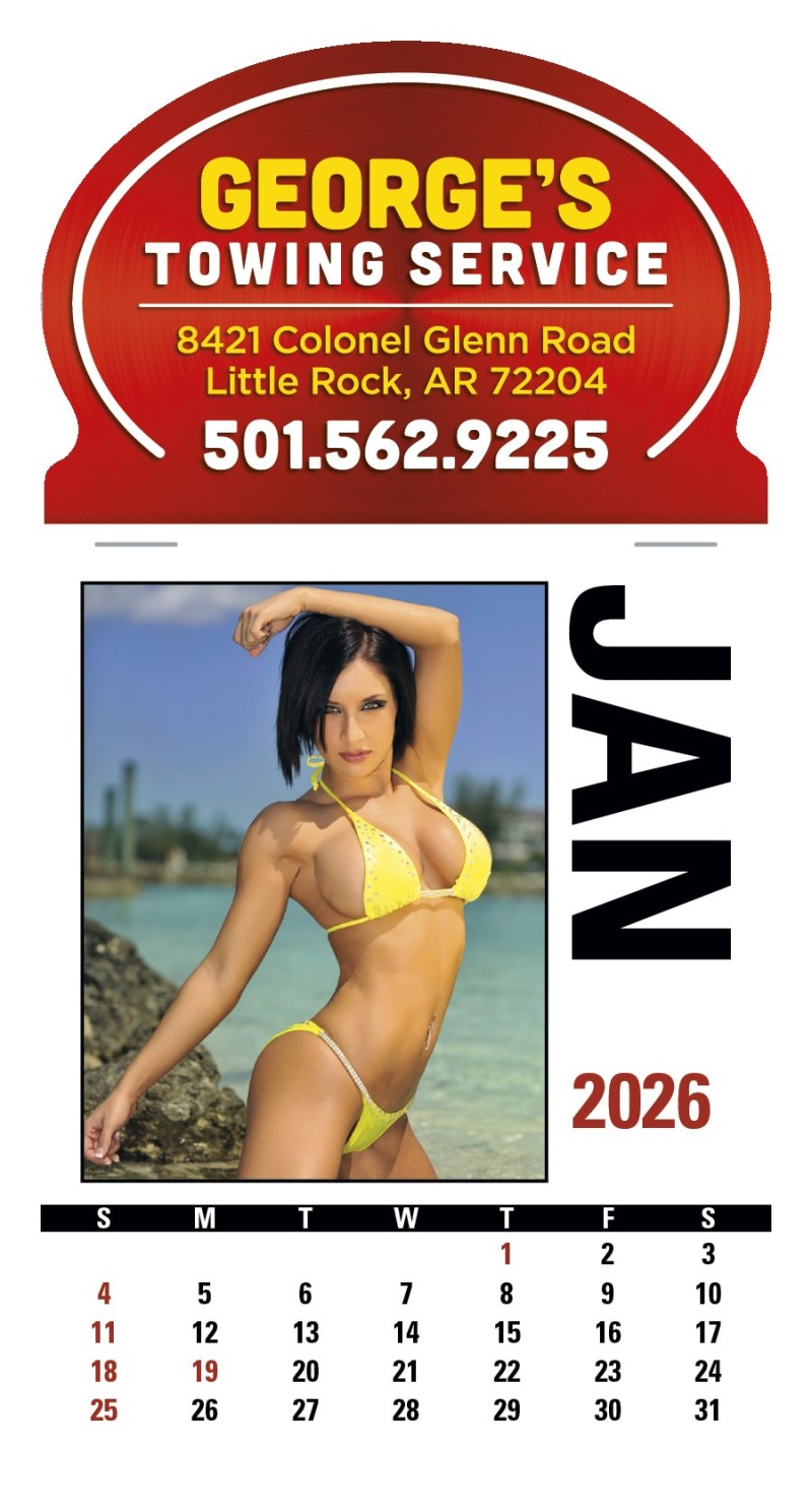 Triumph® Calendars Press-N-Stick Full-Color Header Sunshine Girls Calendar 2 Triumph® Calendars Press-N-Stick Full-Color Header Sunshine Girls Calendar 2