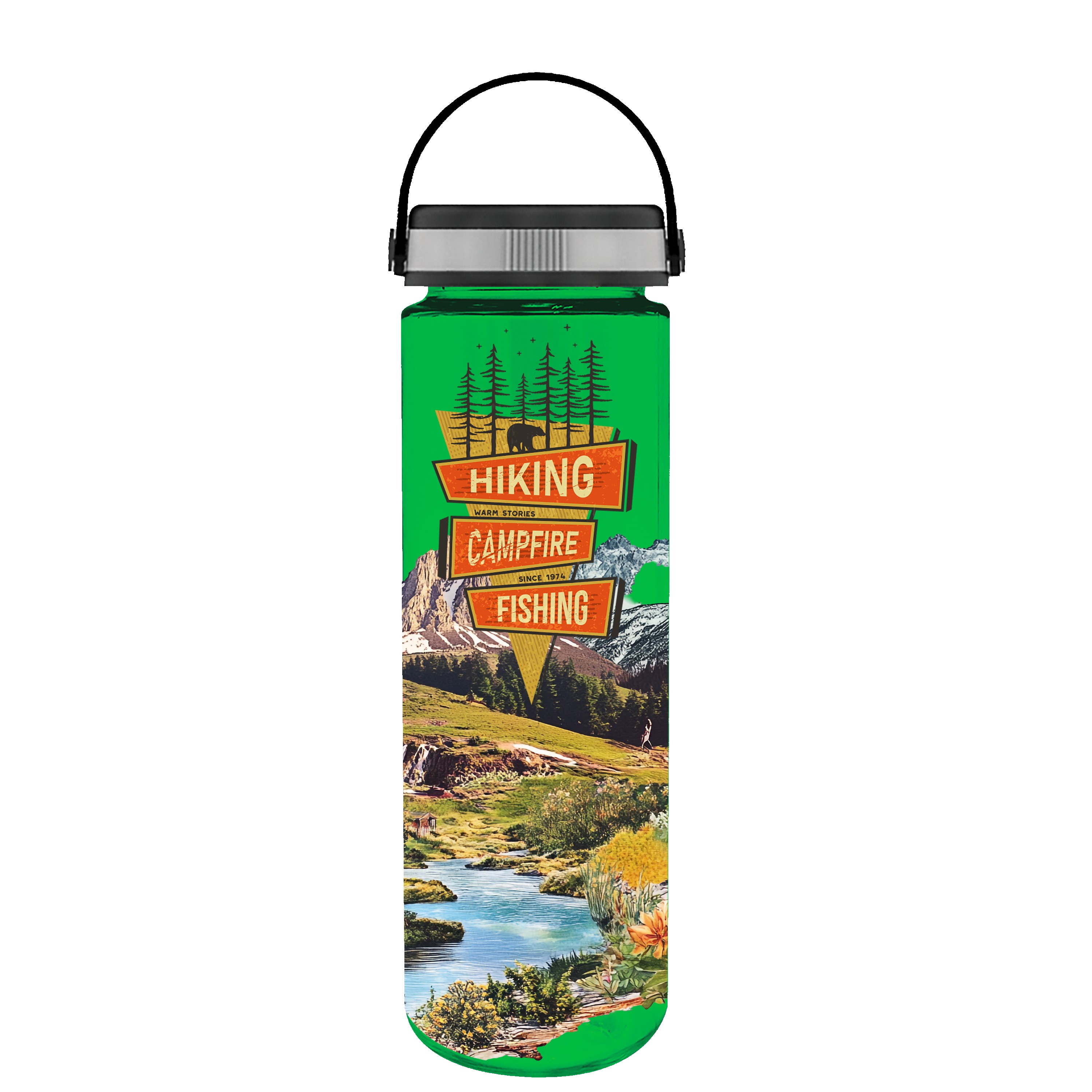 Garyline® Freedom Tritan® Bottle with Grip Lid - 28 oz. 2