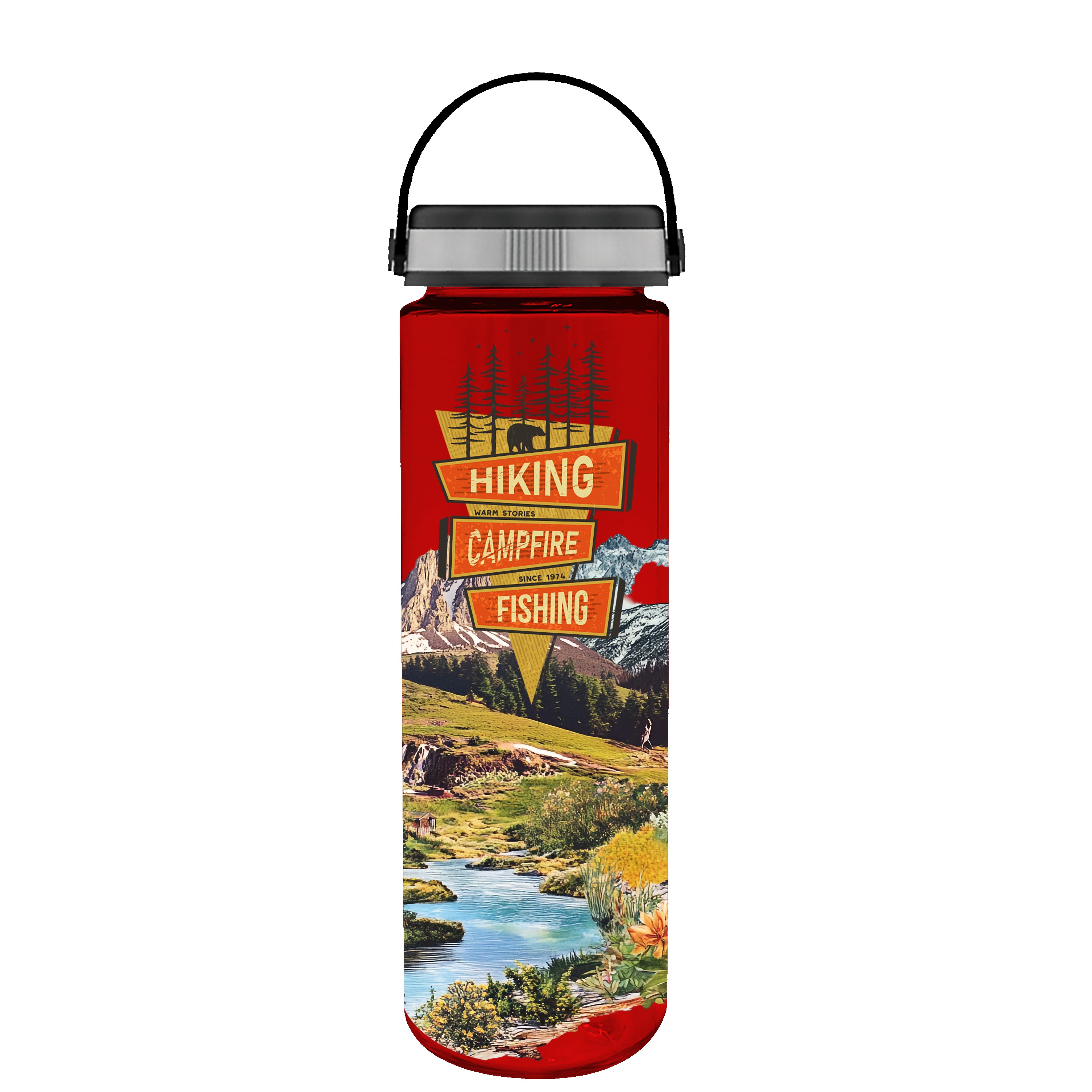 Garyline® Freedom Tritan® Bottle with Grip Lid - 28 oz. 2