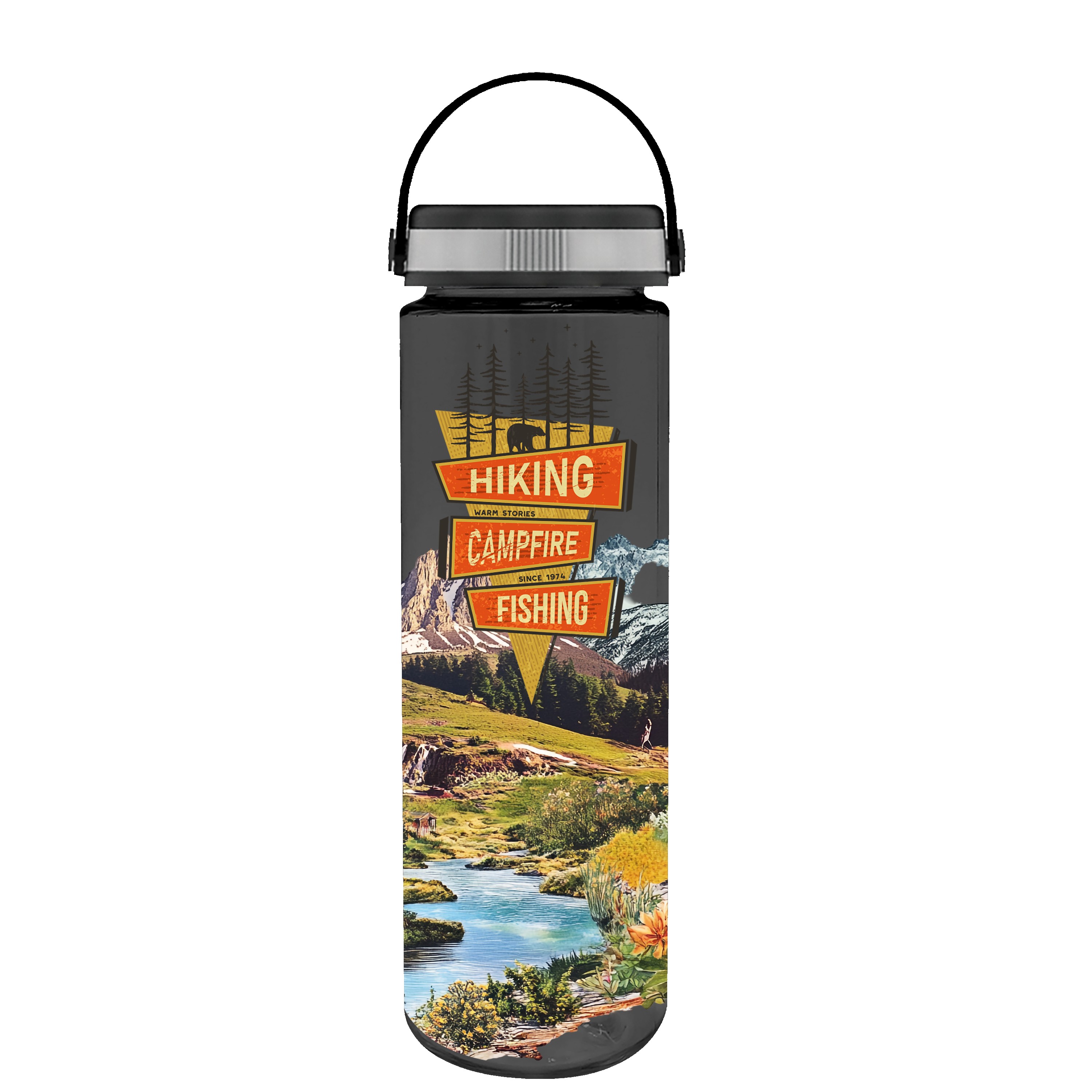 Garyline® Freedom Tritan® Bottle with Grip Lid - 28 oz. 2