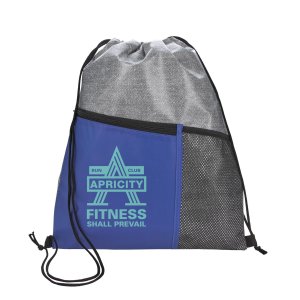 Good Value™ Heathered RPET Non-Woven Drawstring Backpack 2 Good Value™ Heathered RPET Non-Woven Drawstring Backpack 2