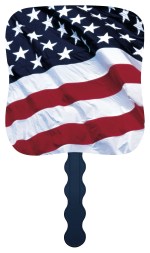 Skinner & Kennedy™ Old Glory - Pictorial Fan - 2647 fan front image Skinner & Kennedy™ Old Glory - Pictorial Fan - 2647 fan front image