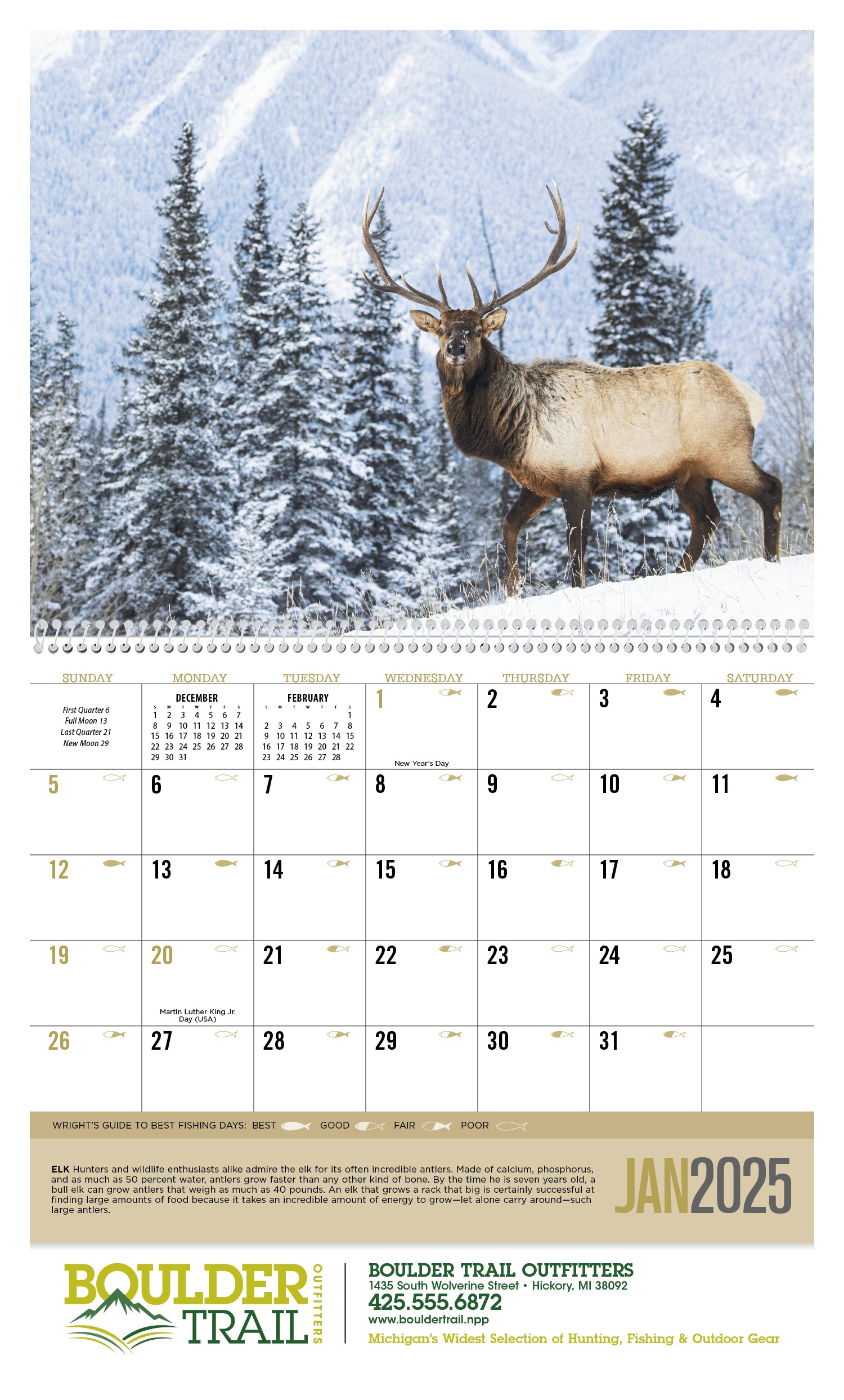 Triumph® Calendars Southeast Sportsman Calendar 2