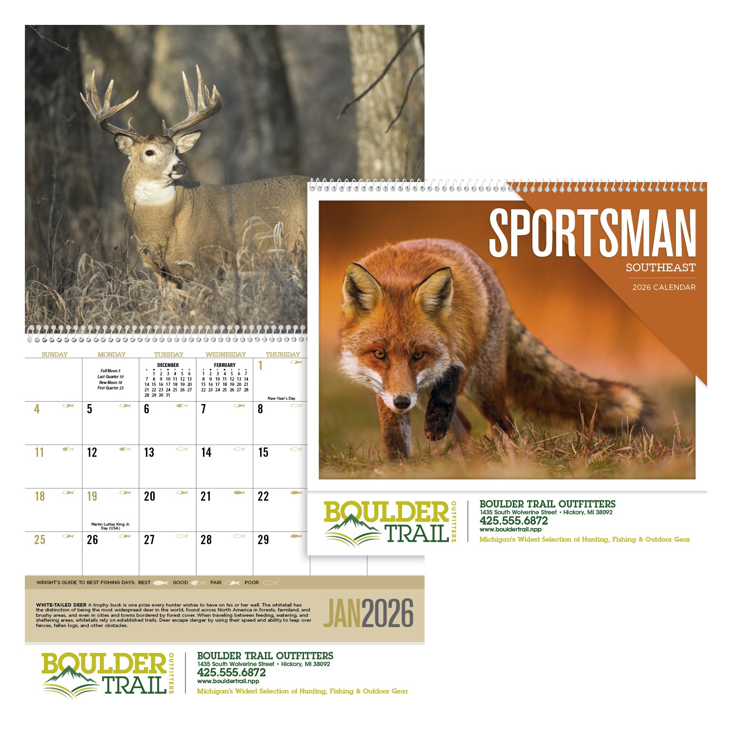 Triumph® Calendars Southeast Sportsman Calendar 2