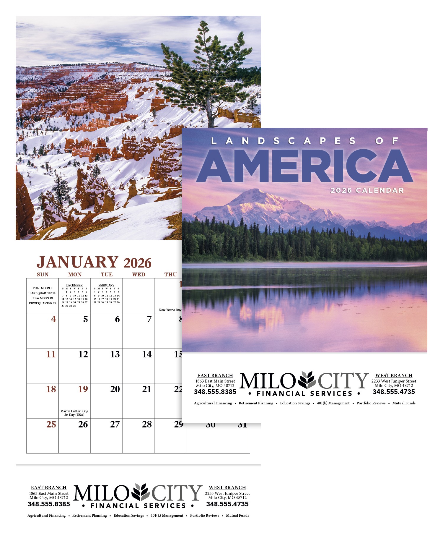 Good Value™ Landscapes of America - Mini Calendar 2