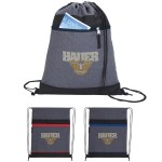 Good Value™ RPET Two-Tone Drawstring Backpack 2 Good Value™ RPET Two-Tone Drawstring Backpack 2