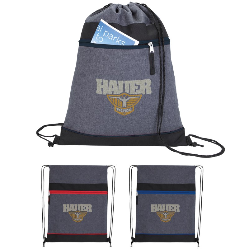 Good Value™ RPET Two-Tone Drawstring Backpack 2 Good Value™ RPET Two-Tone Drawstring Backpack 2