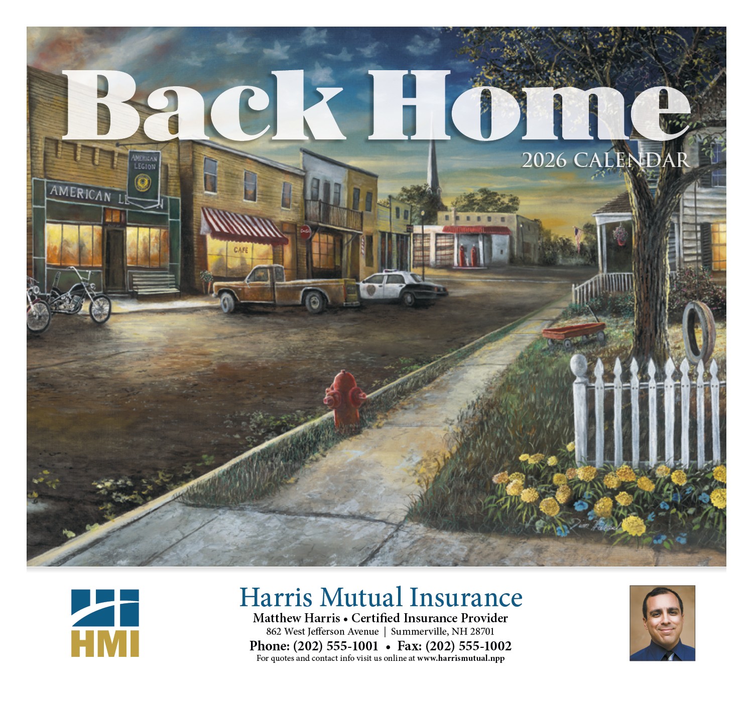 HotLine® Products Back Home Appointment Calendar - Stapled 2