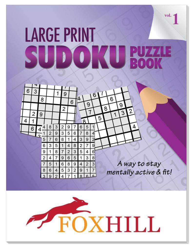 Puzzle Book: LARGE PRINT Sudoku 2 Puzzle Book: LARGE PRINT Sudoku 2