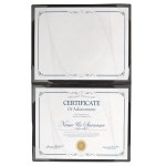 Value Plus Certificate Holder - 32536_black_open inside w paper_example.jpg Value Plus Certificate Holder - 32536_black_open inside w paper_example.jpg