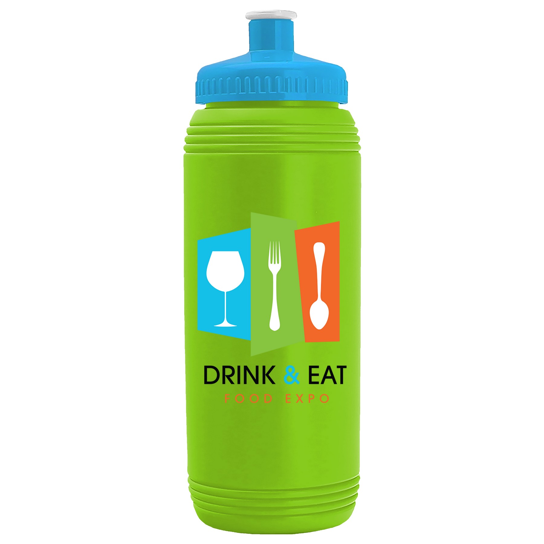 Garyline® Pint Sport Bottle with Push-Pull Lid - 16 oz. 2