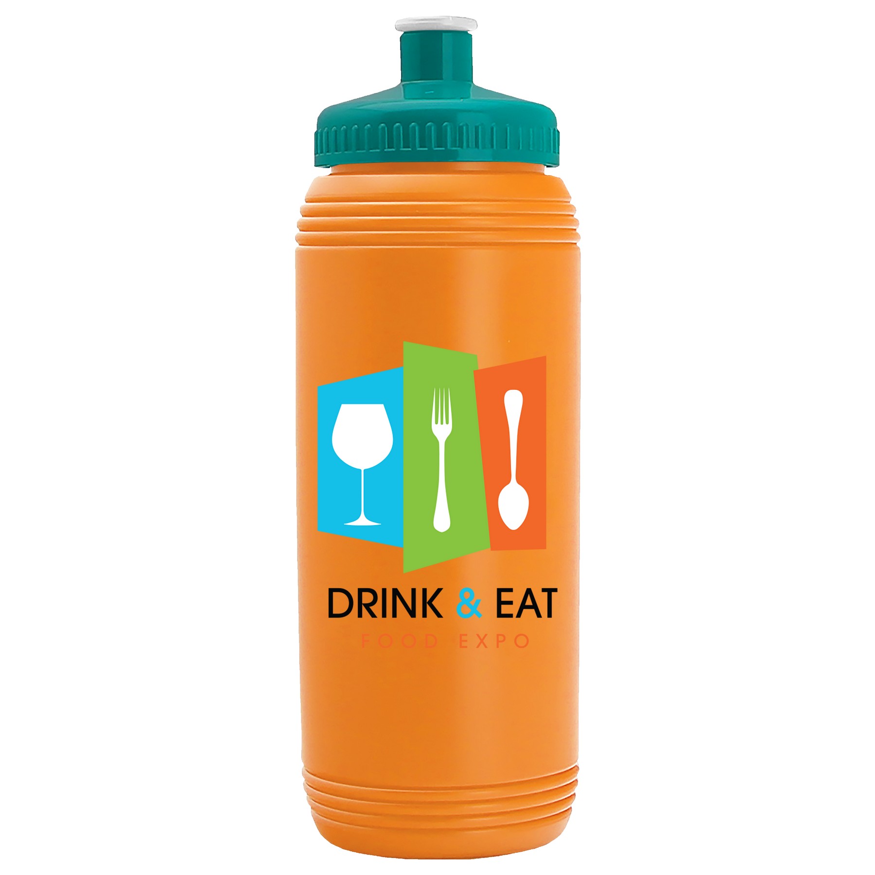 Garyline® Pint Sport Bottle with Push-Pull Lid - 16 oz. 2