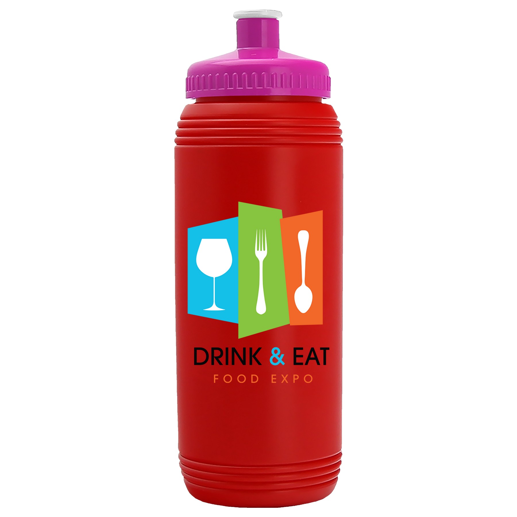 Garyline® Pint Sport Bottle with Push-Pull Lid - 16 oz. 2